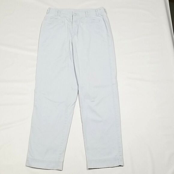 🎁5/$25 Liz Claiborne Jeans Women's Size 8 Sky Blue Moms Pants Zip Closure - Picture 1 of 8